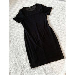 F21+ Midi Black Dress